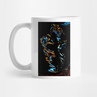 BLUE AND BLACK Mug